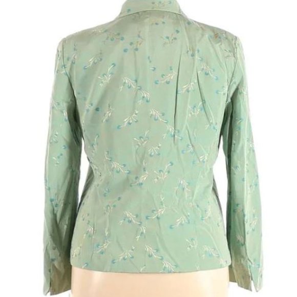 NWT Norton McNaughton Women's Embroidered Lined Dressy Blazer Jacket Size 14 - Picture 2 of 16